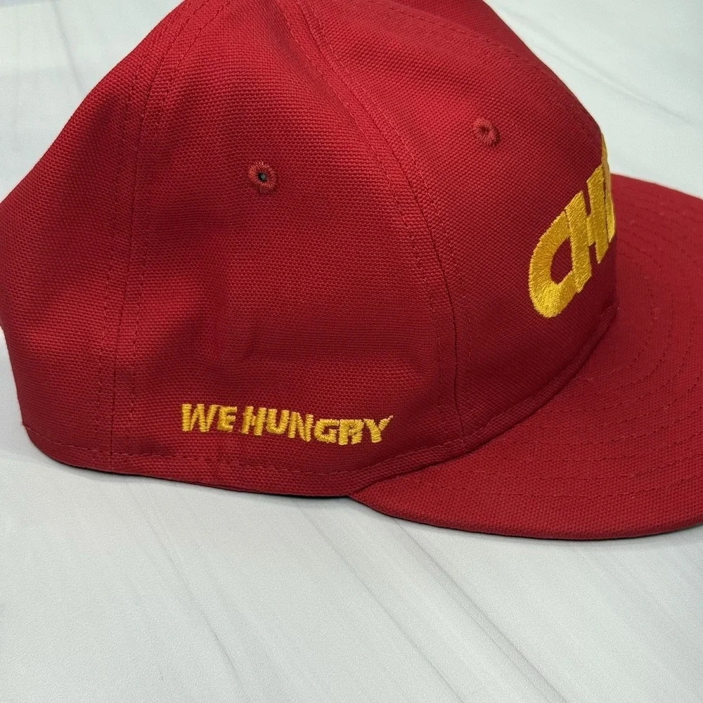 CHEF We Hungry Hat Vintage Flat Brim‎ With Snapback One Size Fits All